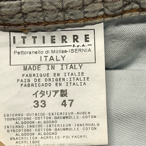 D&G Dolce & Gabbana Made In Italy Ittierre Spa Button Fly Jeans Men's Size 33x32 - Picture 10 of 14